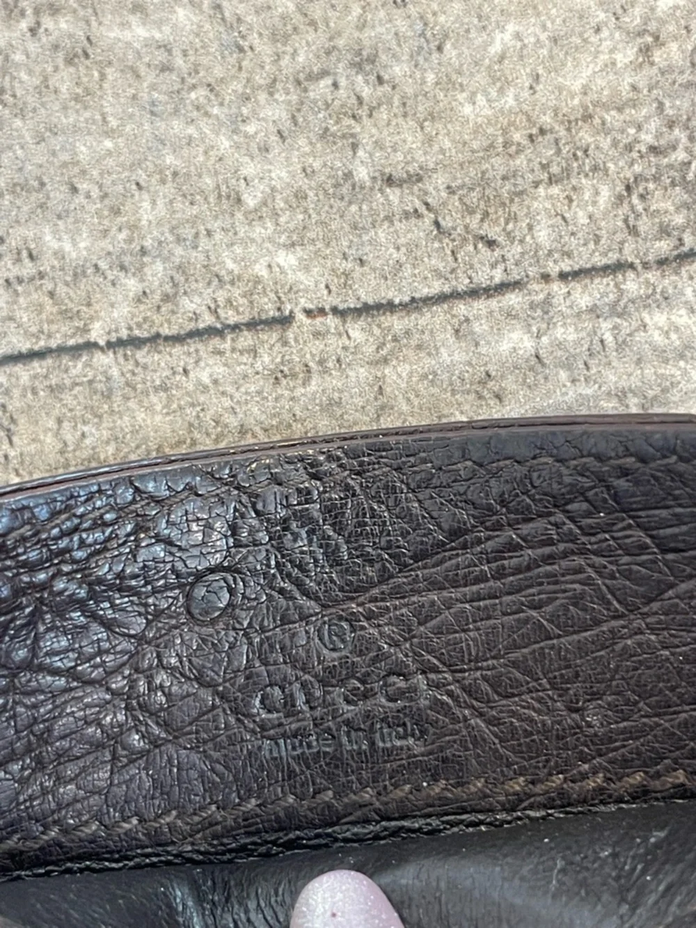 Gucci Mens Leather Card Holder Wallet